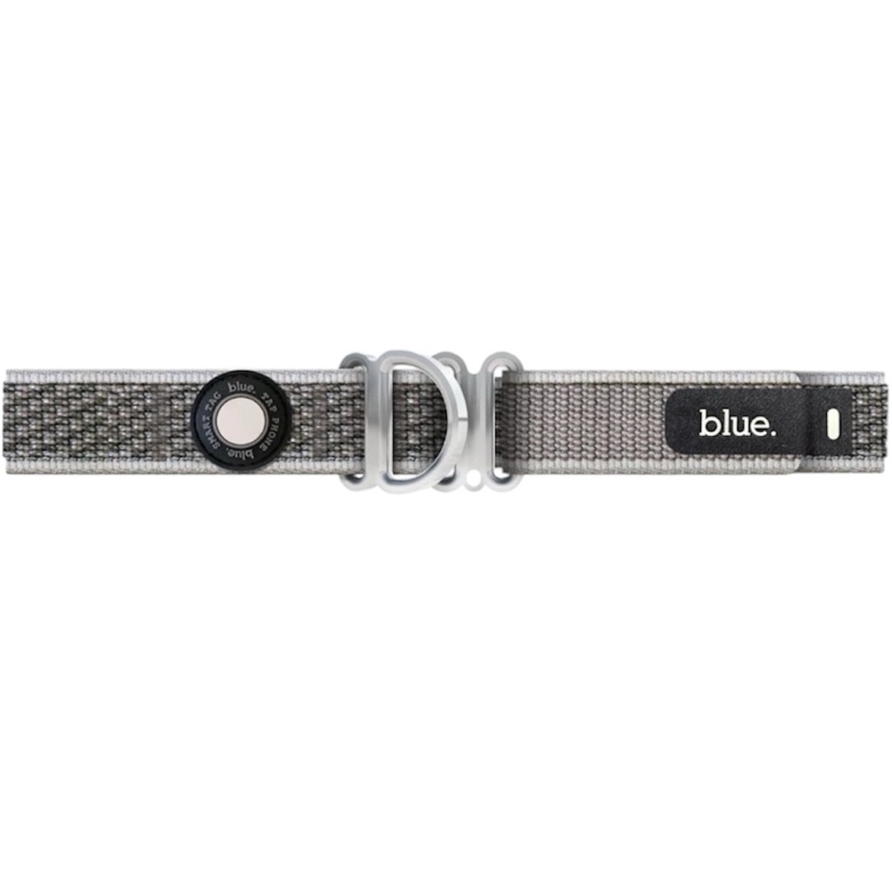 NWT Good Blue Small Smart Collar by Blue with CloudTag Opal Black Dog Collar